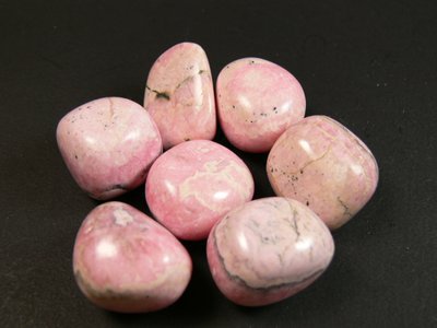 Rhodochrosite pierres roules polies L