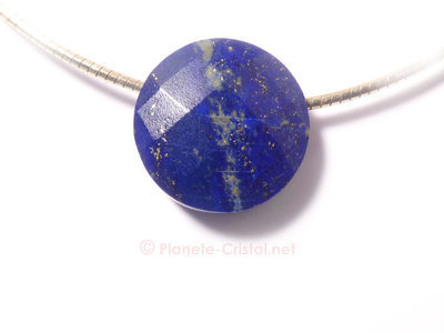 Pendentif bijou lapis lazuli bleu nuit