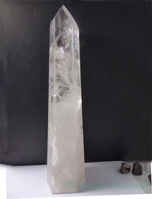 Cristal de roche pierre roulée - Vertus lithothérapie - Planète-Cristal Cristal de roche pierre roulée - Vertus lithothérapie - Planète-Cristal