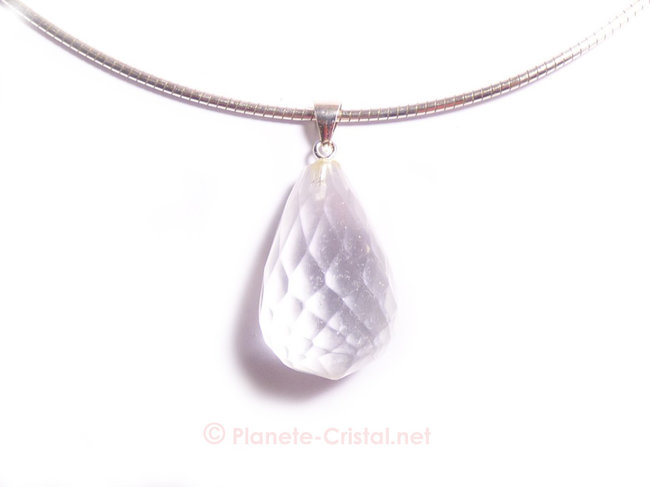 VENDU - Superbe collier en perles de verre rose saumon - Le Grenier de Lisette