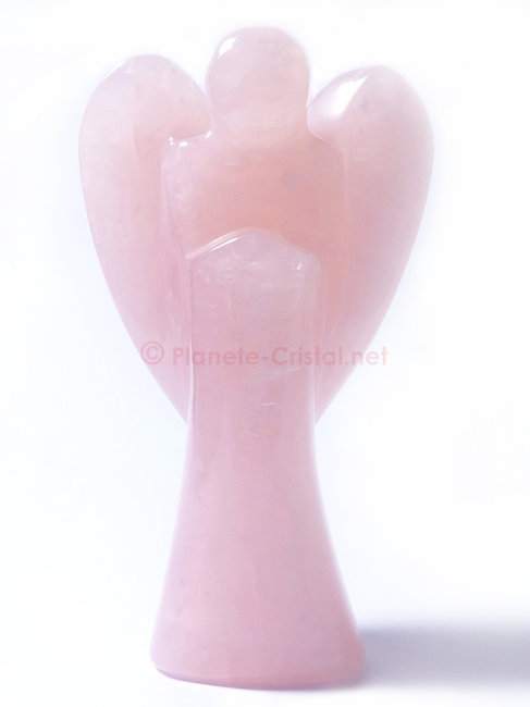 Grand ange cristaux de quartz rose XL