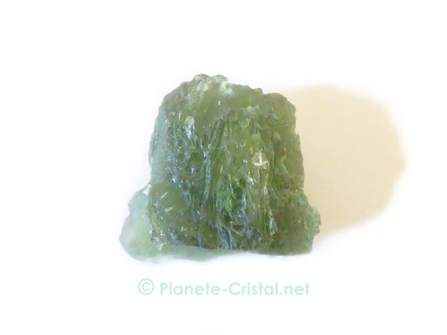 Tectite moldavite pierre 