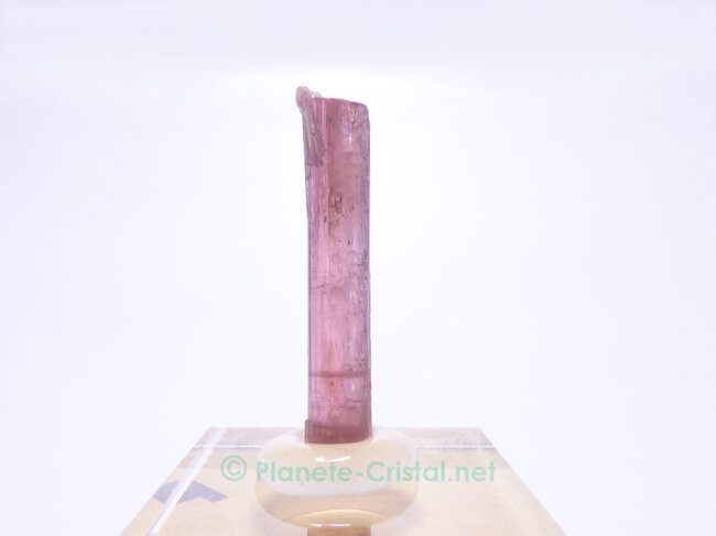 Tourmaline rose prisme brut collection B