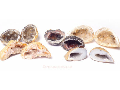 Geode Agate en quartz