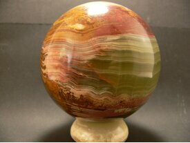 Boule en pierre mineraux G