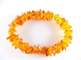 Bracelet ambre jaune solaire