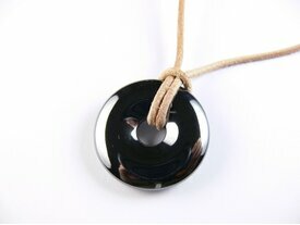 Pendentif Pi Chinois Hématite