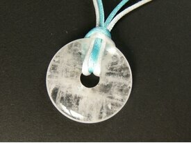 Pendentif Pi Cristal de roche