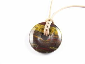 Pendentif Pi chinois Oeil de Fer