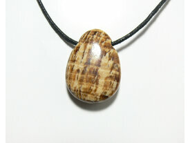 Pendentif pierre aragonite