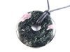 Pendentif Rubis Zosite en pi chinois dit grand donut
