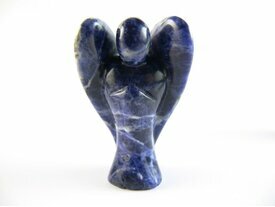 Ange bleu en cristaux de sodalite