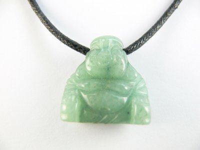 Pendentif Bouddha vert