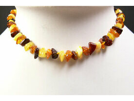Collier ambre bébé multi-ambre