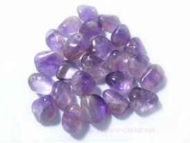 Amethyste pierre roulée taille micro
