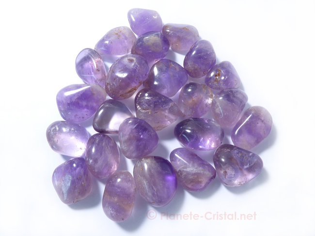 Amethyste pierre roulée micro S