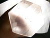 Presse papier cristal blanc transparence magnifique