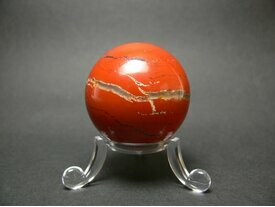 Déco boule en Jaspe rouge