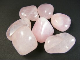Petit quartz rose pierre roulée