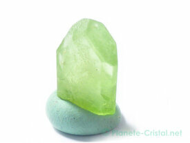 Péridot-Olivine pierre brute