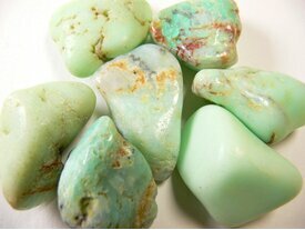 Chrysoprase pierre roulée