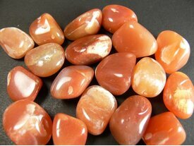 Aventurine rouge pierre roulée micro
