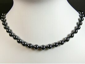 Collier Hématite boule pierre