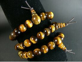 Bracelet tibetain en oeil de tigre