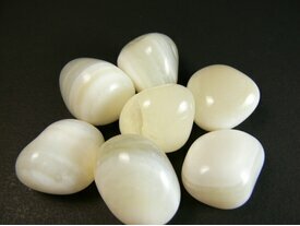 Agate blanche pierre de la Paix