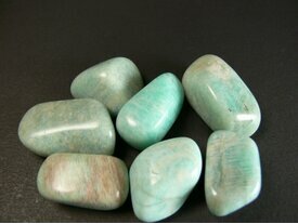Petit galet en amazonite 