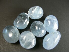 Celestite pierre roulée