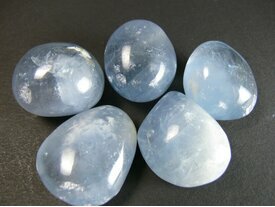Celestite en beaux galets collection