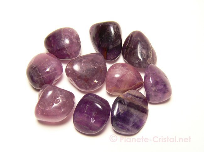 Fluorine-Fluorite pierre violette