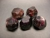 Grenat rouge Almandin repoli en pierres polies naturelles