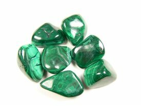 Malachite verte roulée