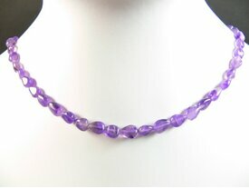 Collier amethyste goutte