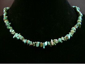 Collier ras du cou turquoise