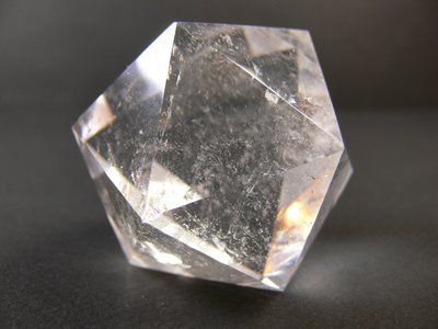 Icosadre cristaux solide de Platon