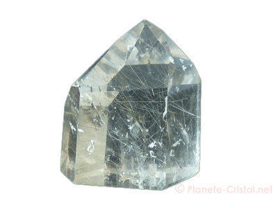 Cristal taill quartz fum rutile 2