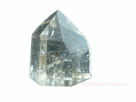 Cristal taille quartz fume rutile