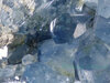 Cristaux clestite bleu-marine trs rare en druse collection