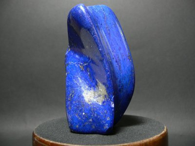 Lapis lazuli bloc de déco poli de collection 