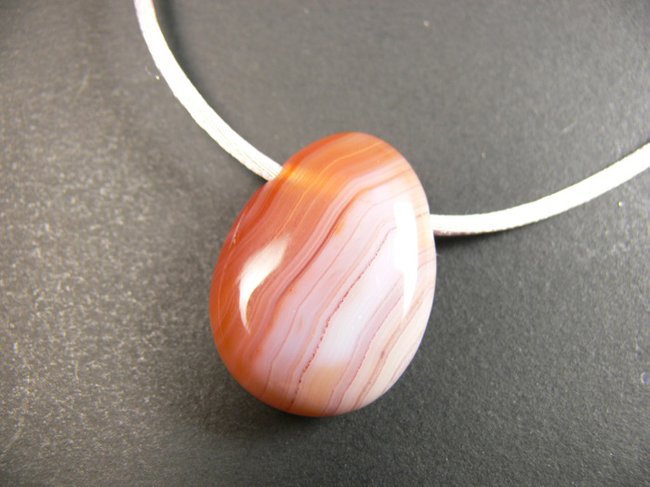 Pendentif cornaline