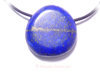 Pendentif lapis lazuli bleu extra en pierre naturelle