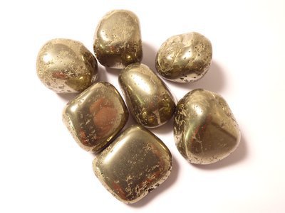 Pyrite pierres roulées 