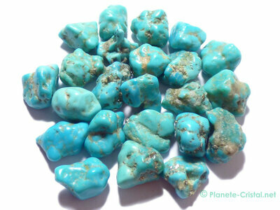 Petites turquoise ppite Arizona pierres vritables