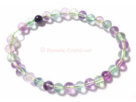 Bracelet Fluorine pierre gemme