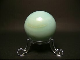 Déco boule minérale en amazonite