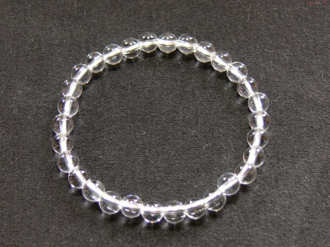 Bracelet Cristal de roche 06 mm