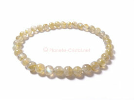 Bracelet bille en labradorite naturelle